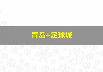 青岛 足球城